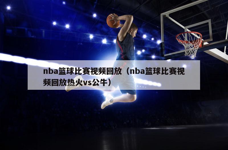 nba篮球比赛视频回放（nba篮球比赛视频回放热火vs公牛）